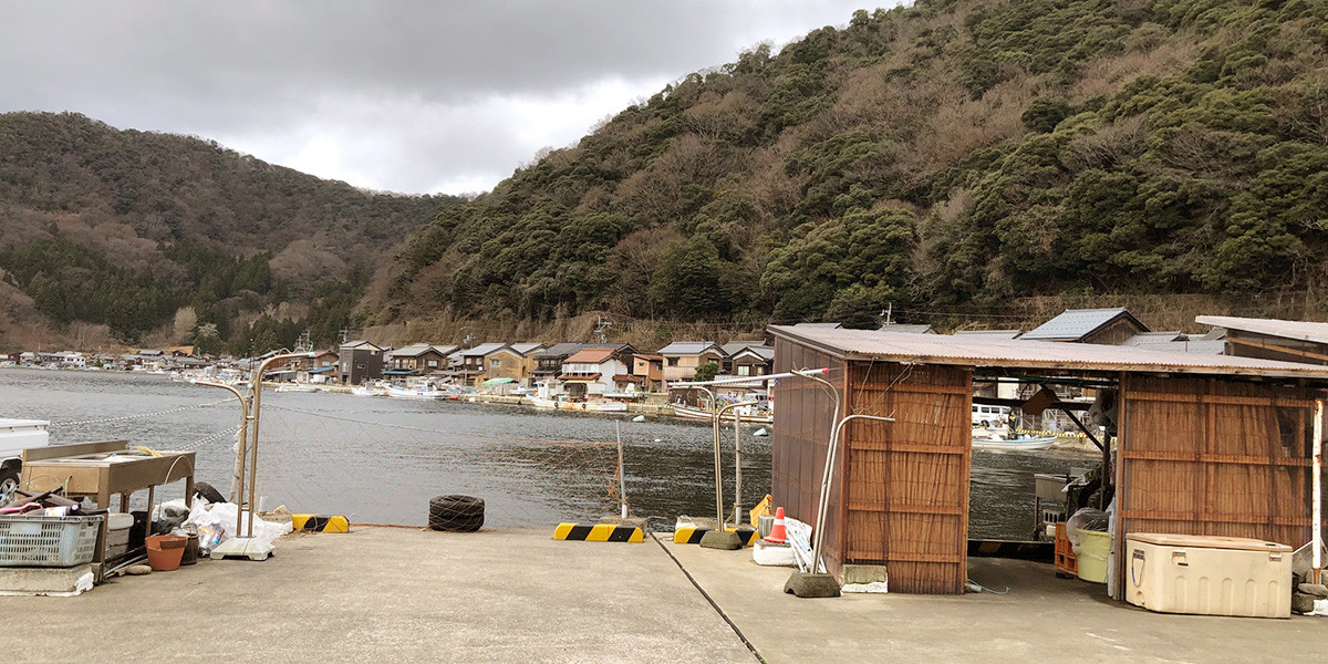 日向湖での釣り風景